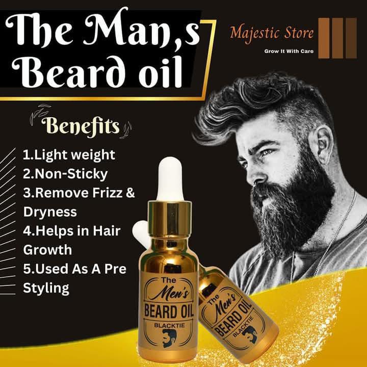 Mens beard oil